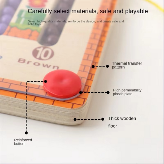 Wooden Magnetic Maze Board