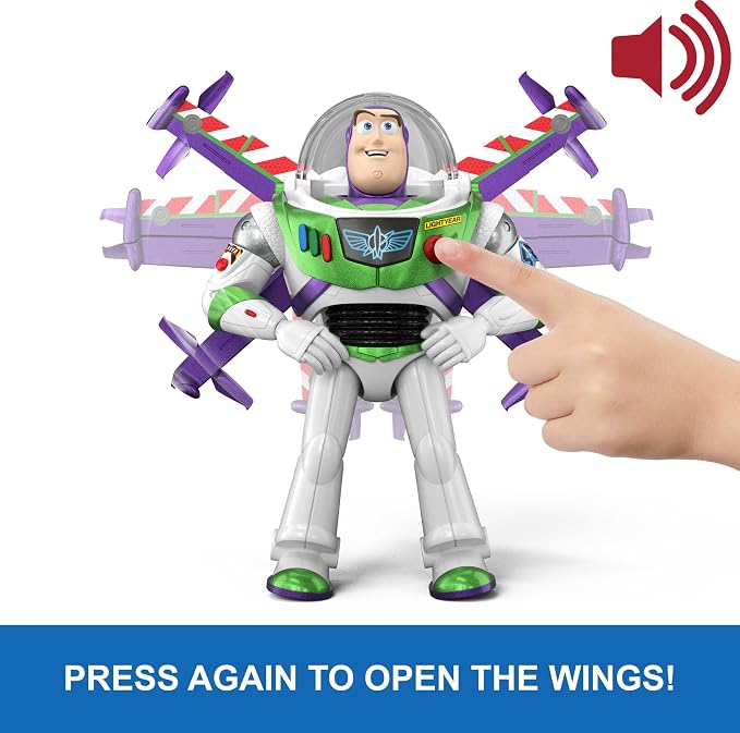 Toy Story Buzz Lightyear Flying Drone with Remote Control