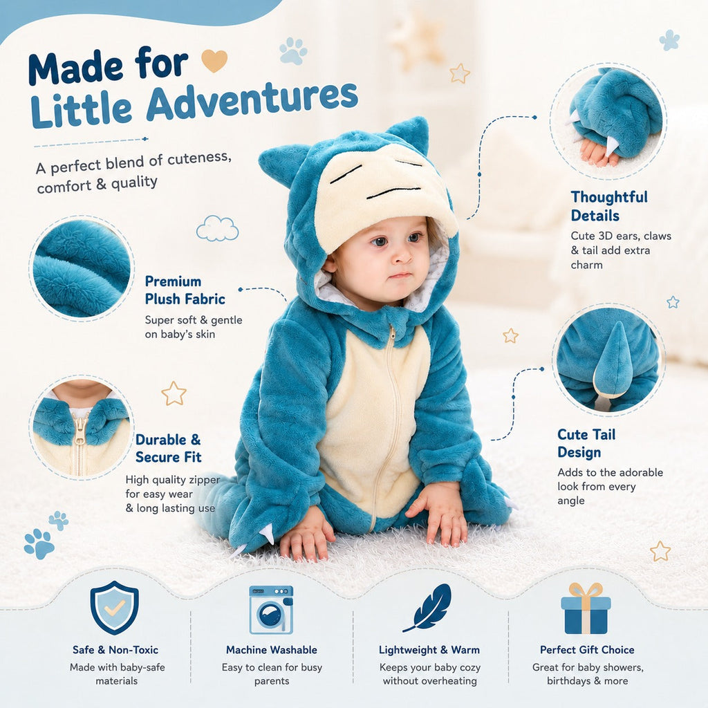 Blue Baby Jumpsuit