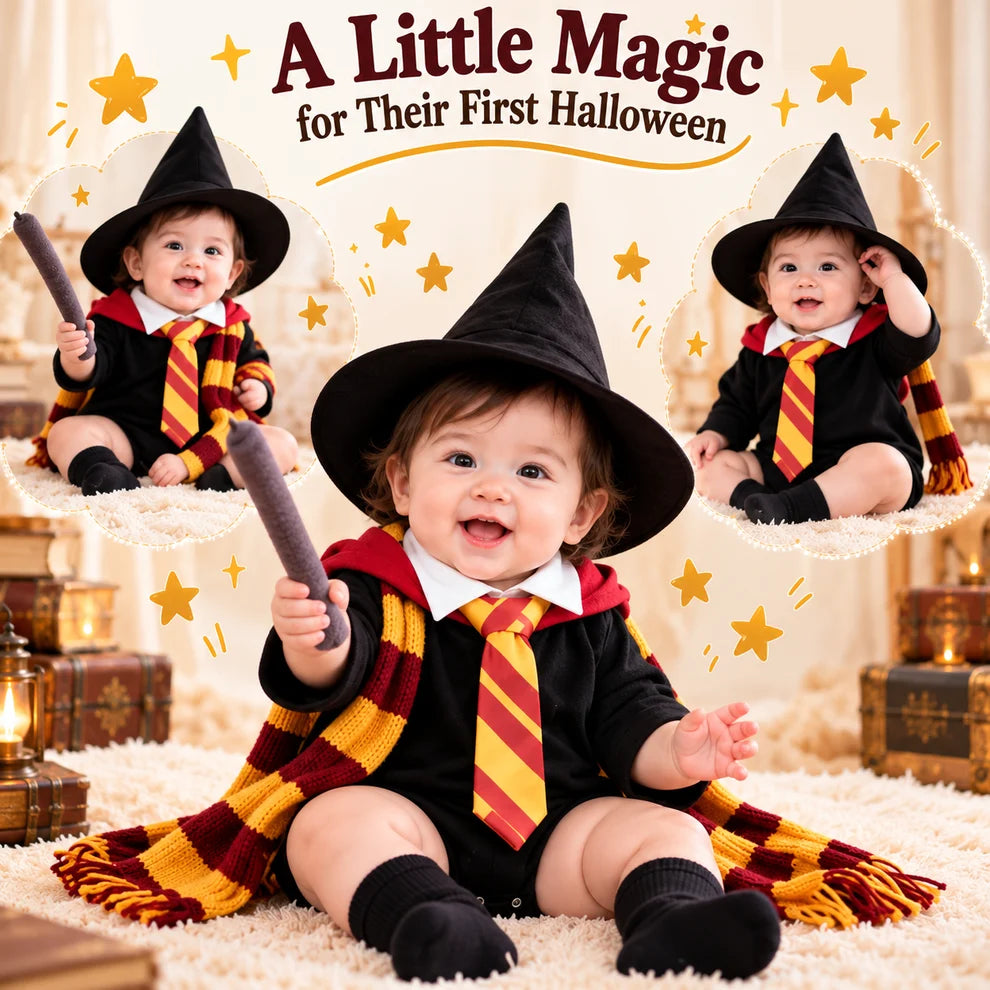 Little Wizard Costume Magic & Cozy Outfit