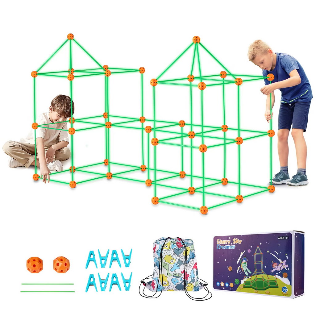 Kids Construction Fortress Building Kit