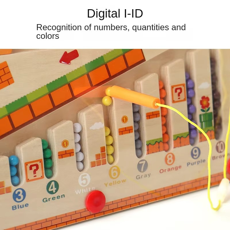Wooden Magnetic Maze Board