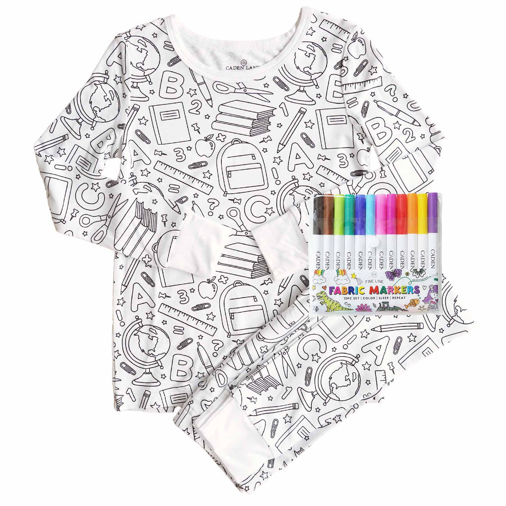 Colorable Pajamas for Kids