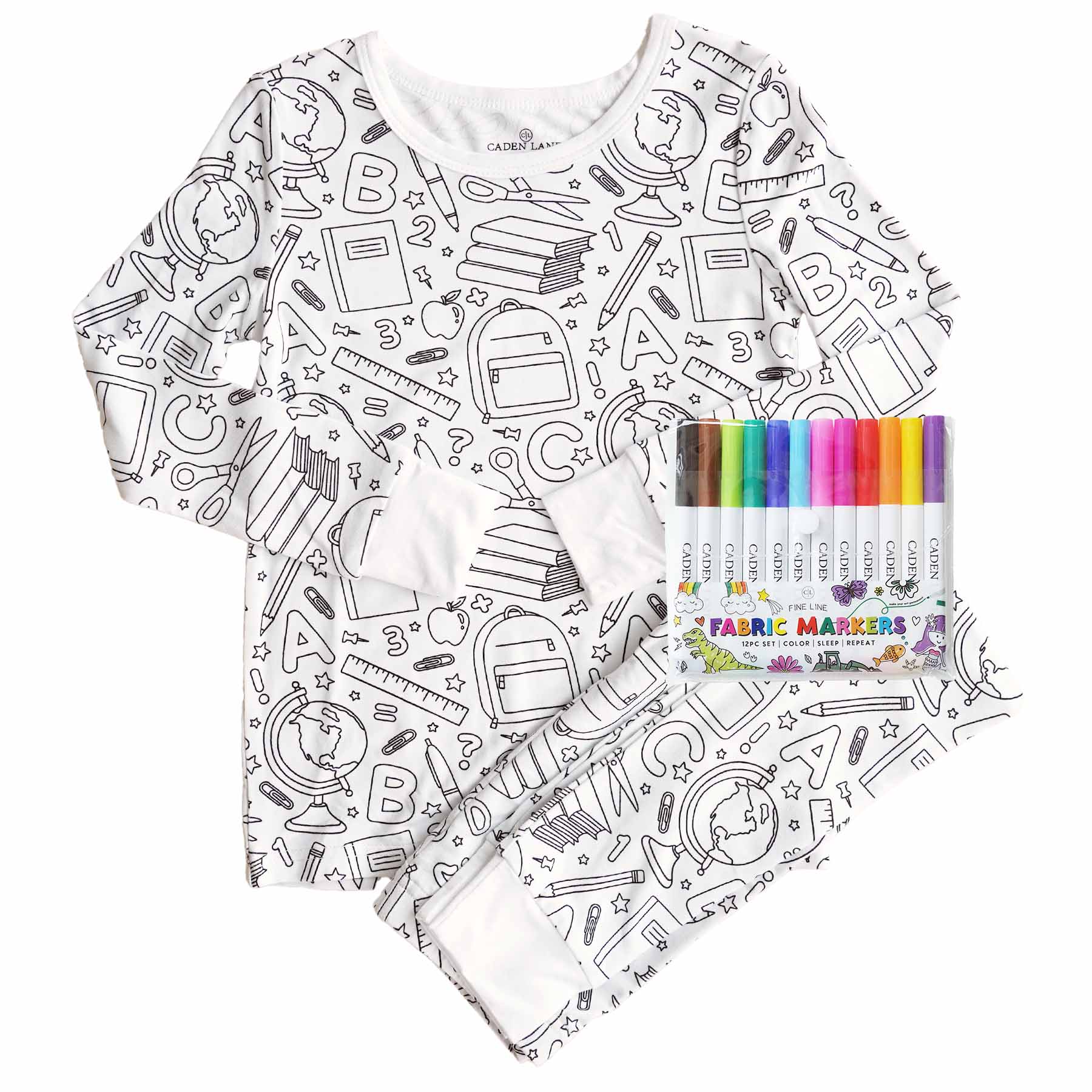 Colorable Pajamas for Kids